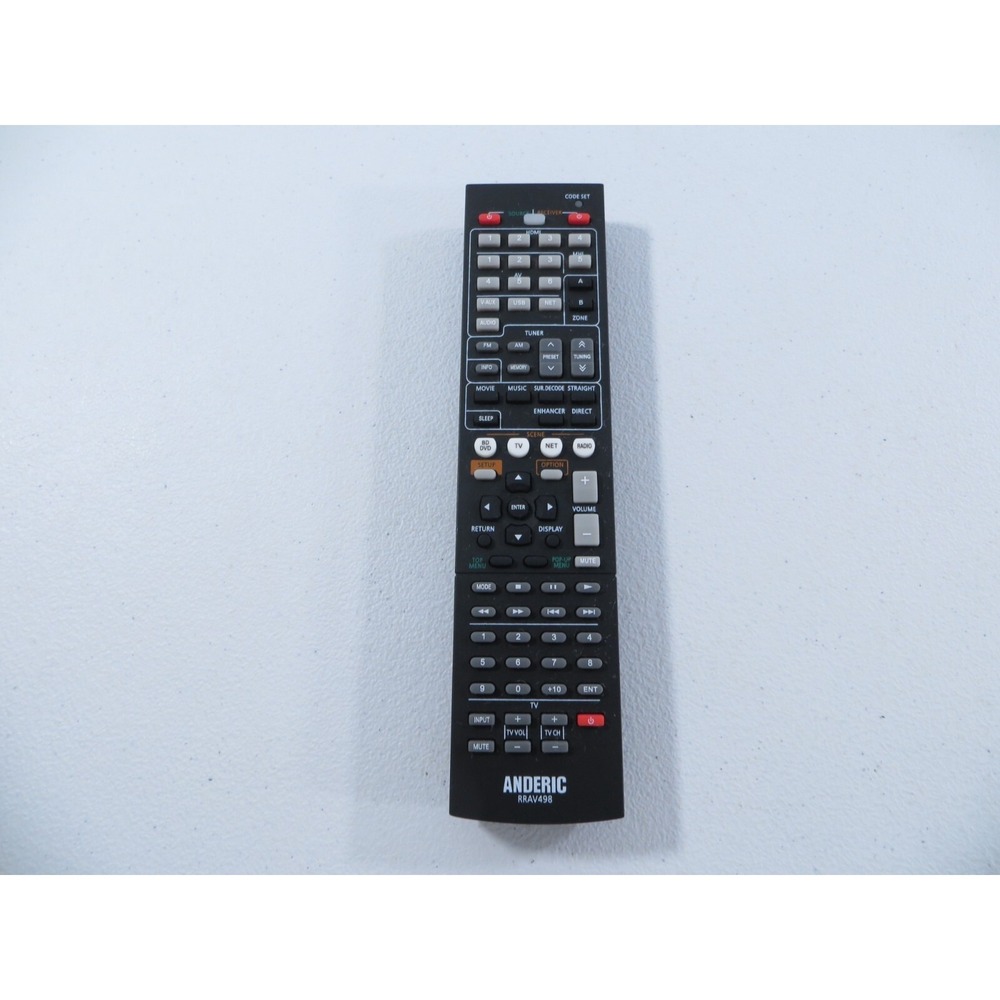 Anderic Remote Control RRAV498 For Yamaha HTR2064 HTR2064SZ HTR3064